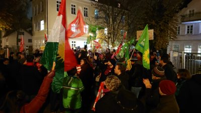 Kundgebung am 25. November 2019 für ein buntes Ramersdorf