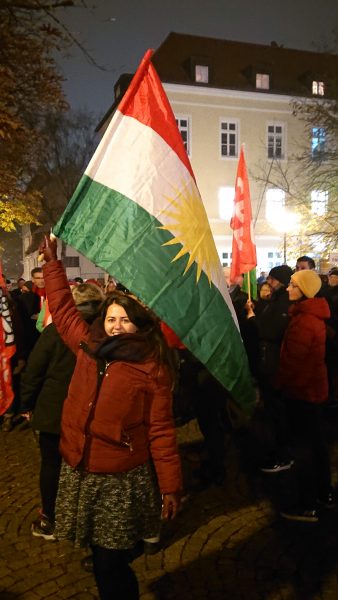 Vaniessa Rashid, Kundgebung für ein buntes Ramersdorf, 25. November 2019