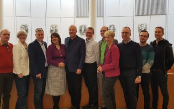 Pressekonferenz zum Hachinger Tal im Unterhachinger Rathaus am 15. Januar 2020