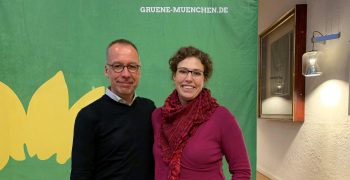 Christiam Smolka und Hannah Gerstenkorn, neue Stadträte aus Ramersdorf-Perlach