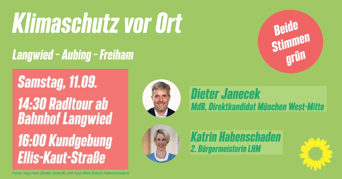Klimaschutz Radltour