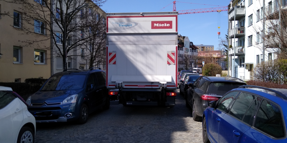 Ortlerstraße Radfahren