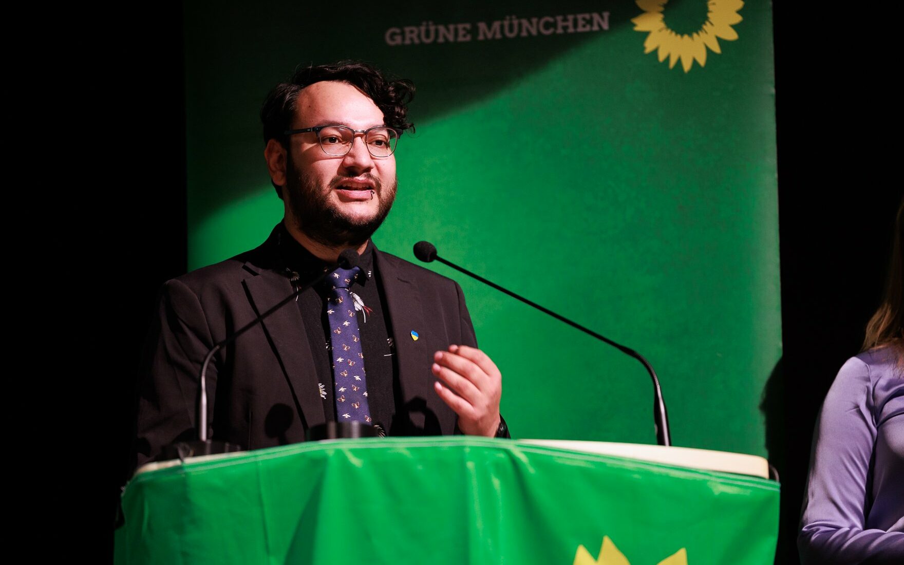 Joel Keilhauer auf dem Stadtparteitag