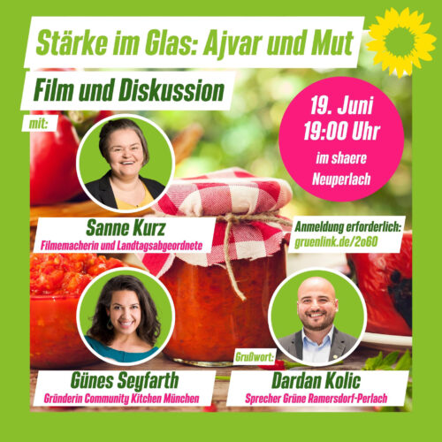 Stärke im Glas: Ajvar und Mut / Film und Diskussion