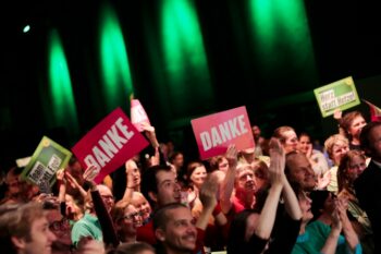 Landtagswahlparty Grüne München