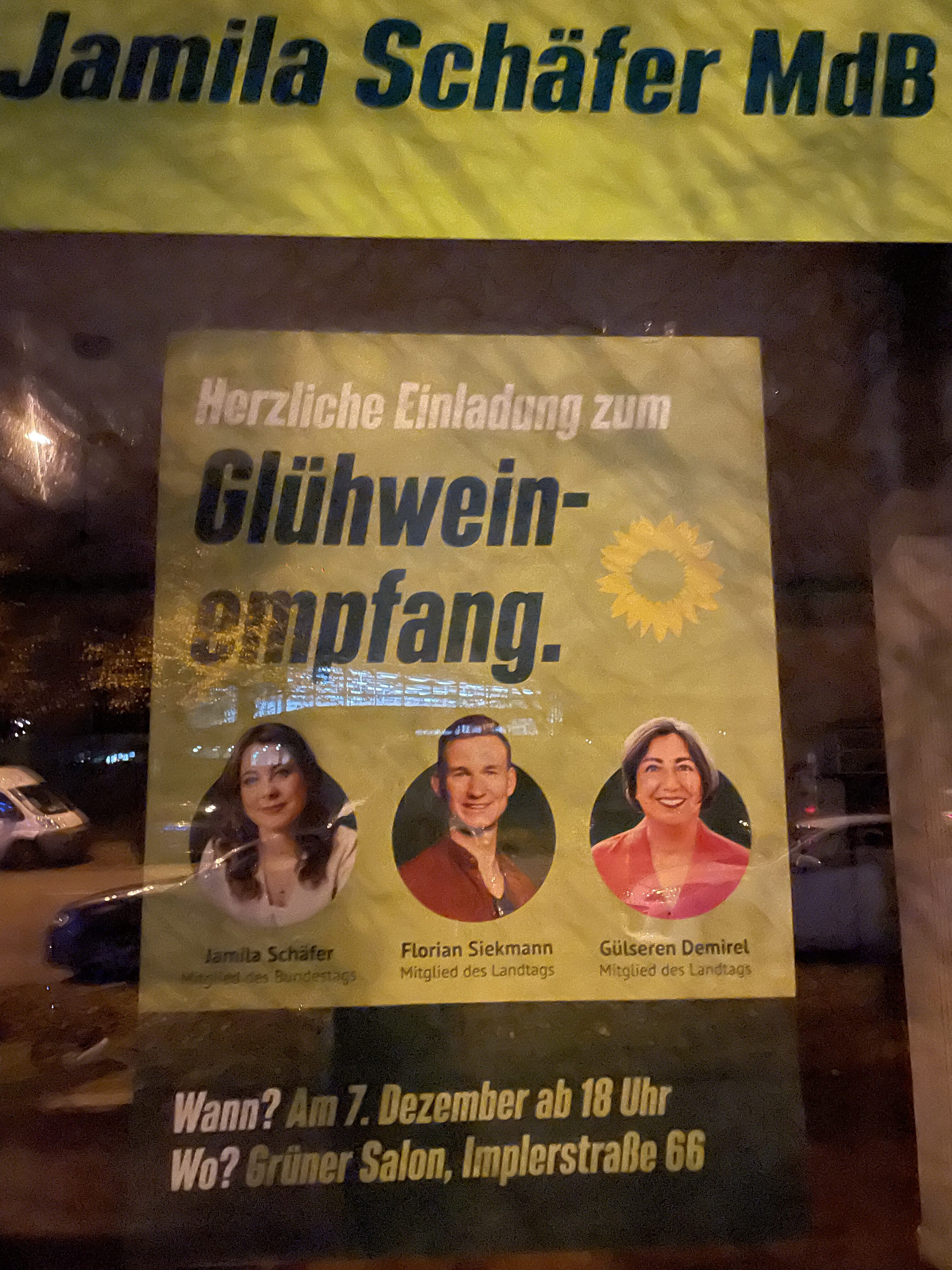 Glühweinempfang Grüner Salon 2023