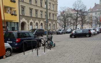 Fahrradständer Aurbacherstraße