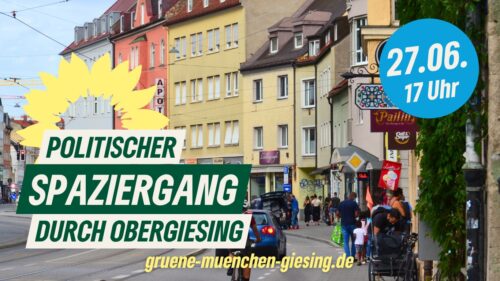 Politischer Spaziergang durch Obergiesing