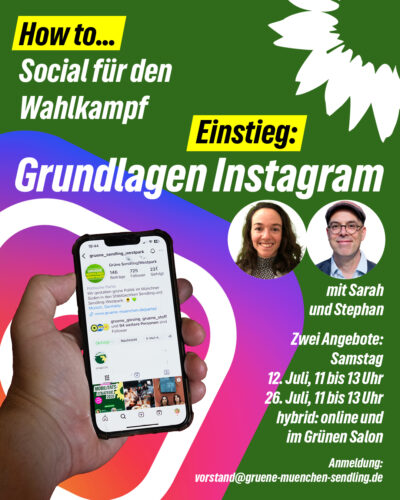 Social Media Workshop im OV Sendling