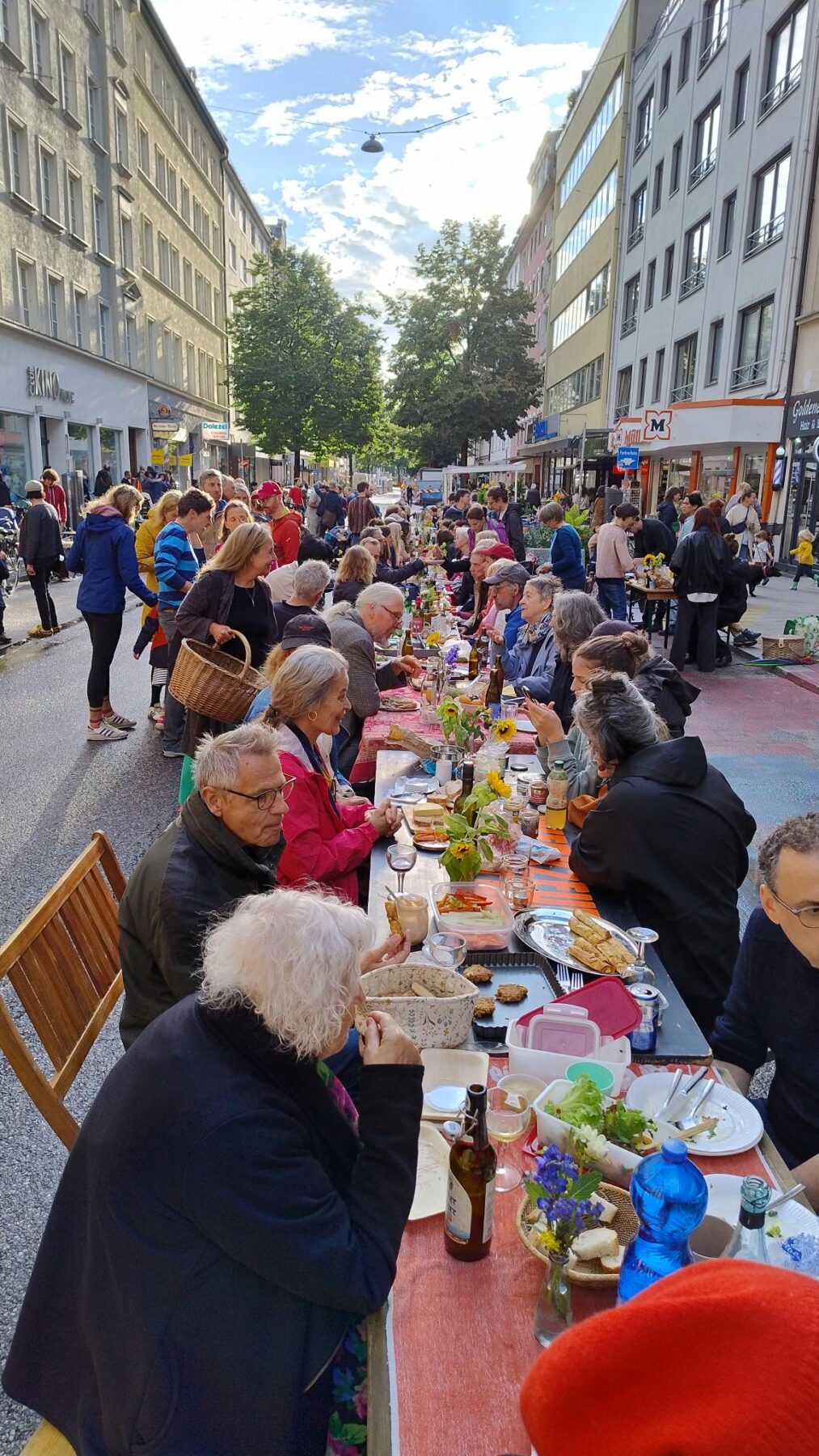 Green Dinner in der Weißenburger Straße