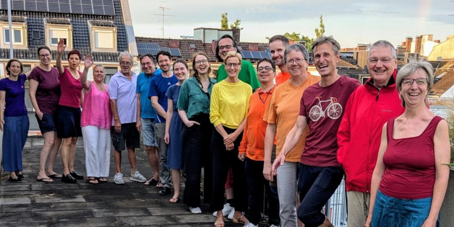 Fraktionsübergreifende Regenbogen-Aktion des Bezirksausschuss Au-Haidhausen