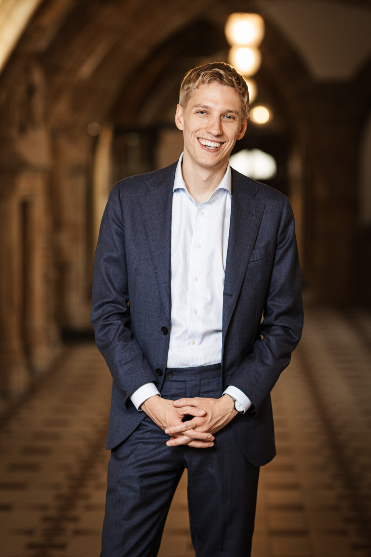 OB-Kandidat Dominik Krause kommt zum Sendlinger Herbstfest.