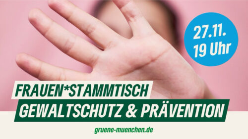 Frauenstammtisch: Gewaltschutz und Prävention