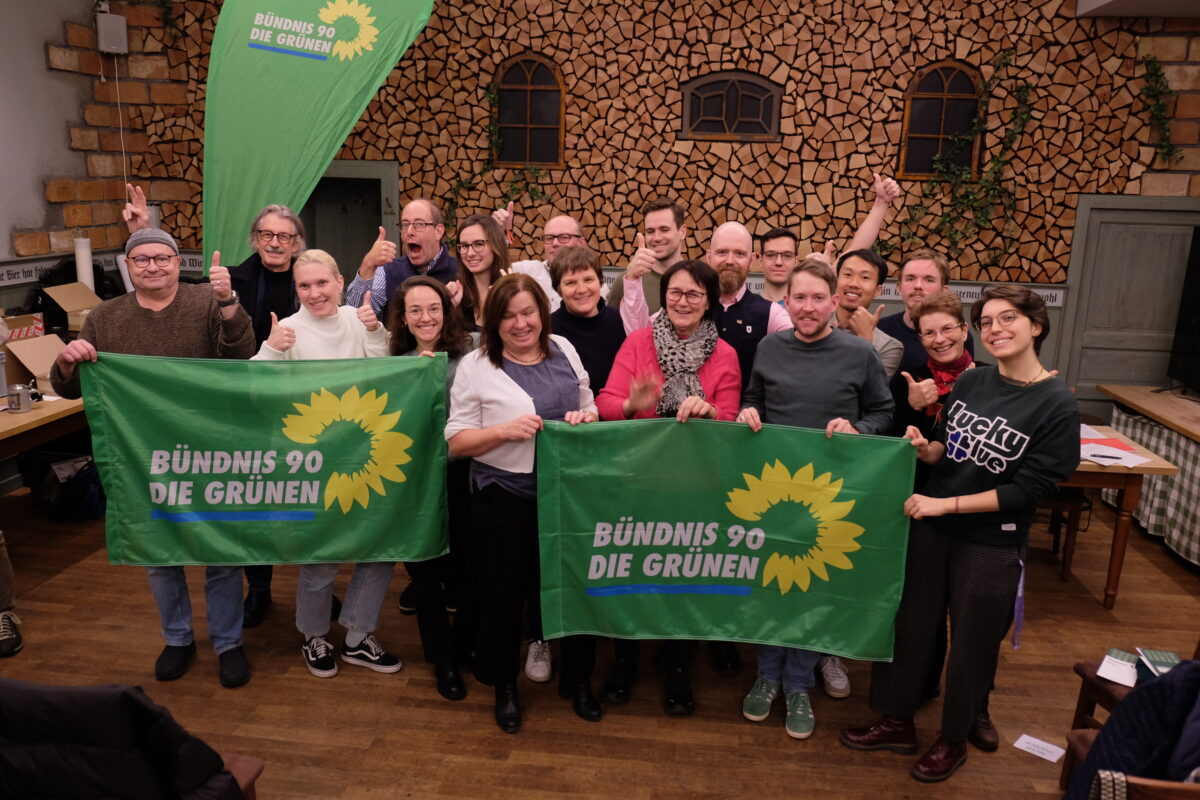 Aufstellungsversammlung der Grünen BA07 im Tannengarten 25.10.2025