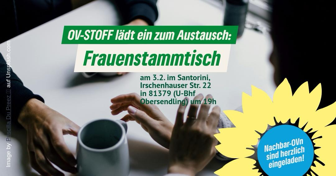 Frauenstammtisch im OV STOFF