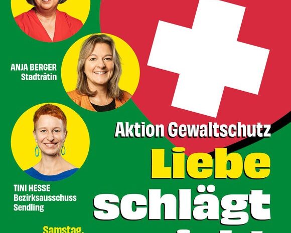Aktion Infostand Valentinstag Liebe schlägt nicht