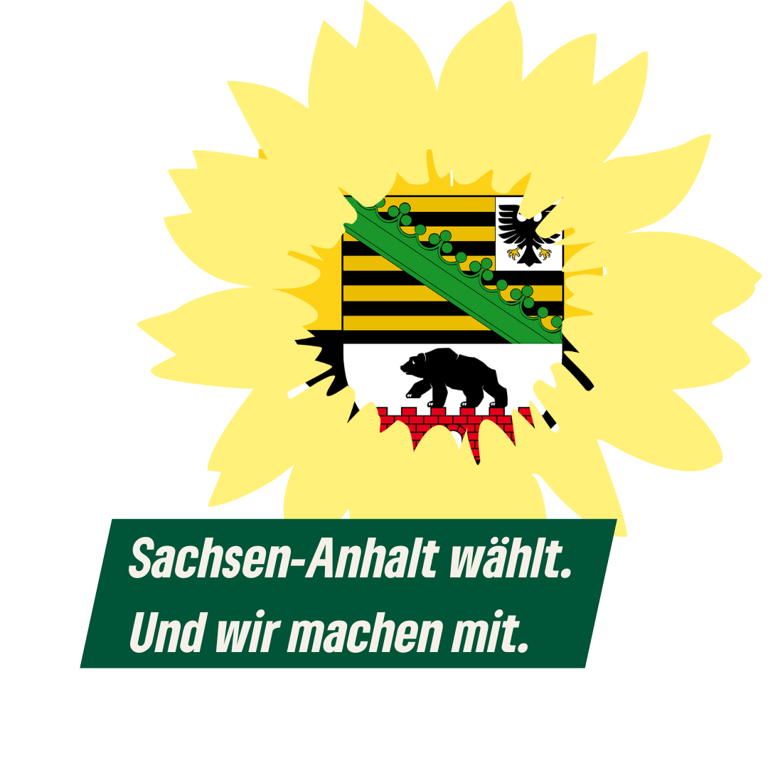 Sachsen-Anhant wählt. Und wir machen mit.