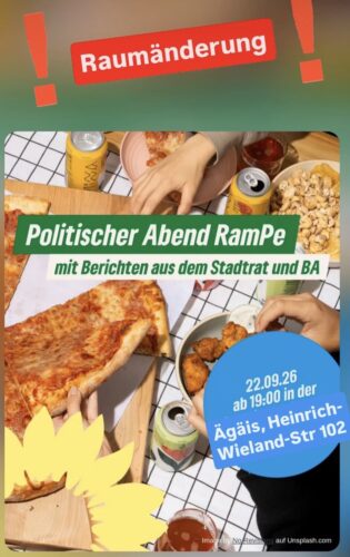 Politischer Abend mit Stadtrat und BA