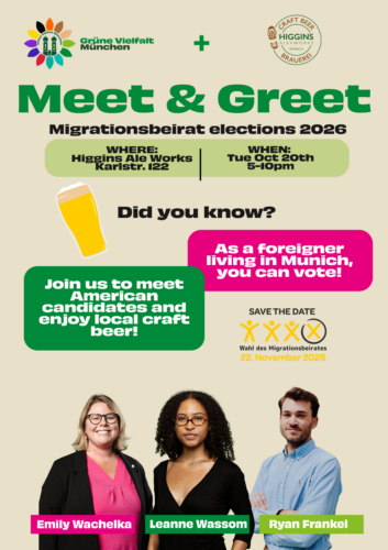 Beer & Politics – Meet & Greet for the Migrationsbeirats Election